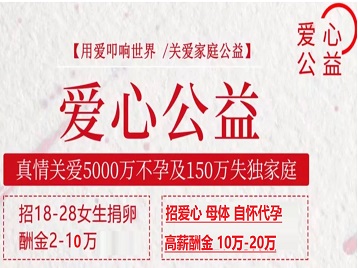 乡宁捐卵助孕生子 爱心志愿者招募